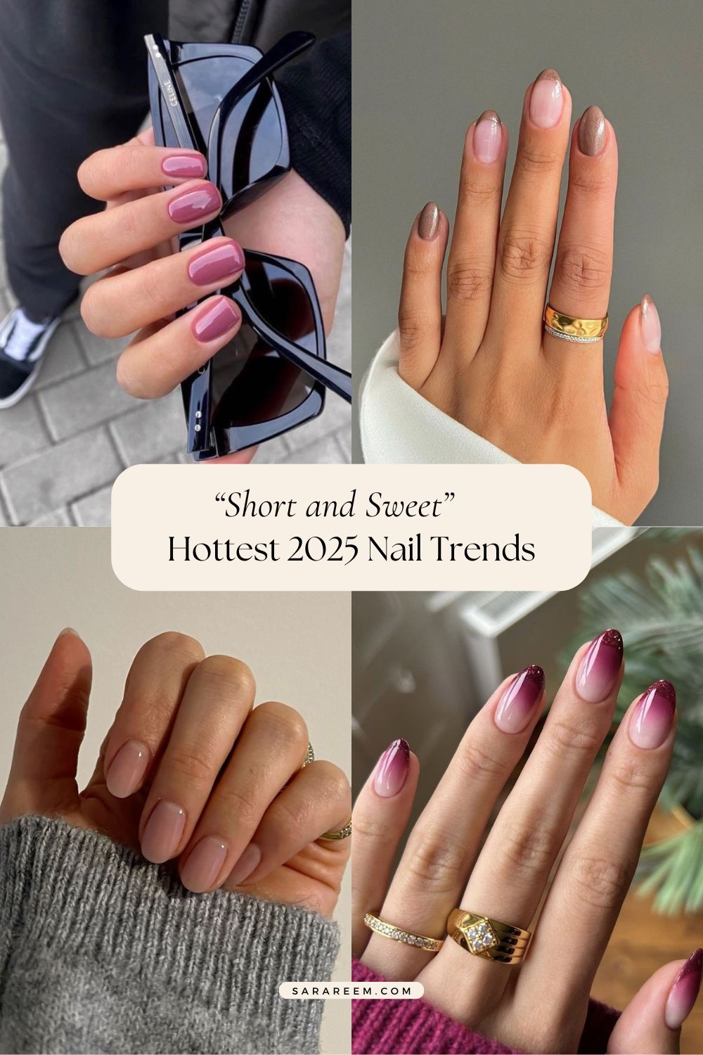 Short and Sweet - 2025 nail trends and nail colors