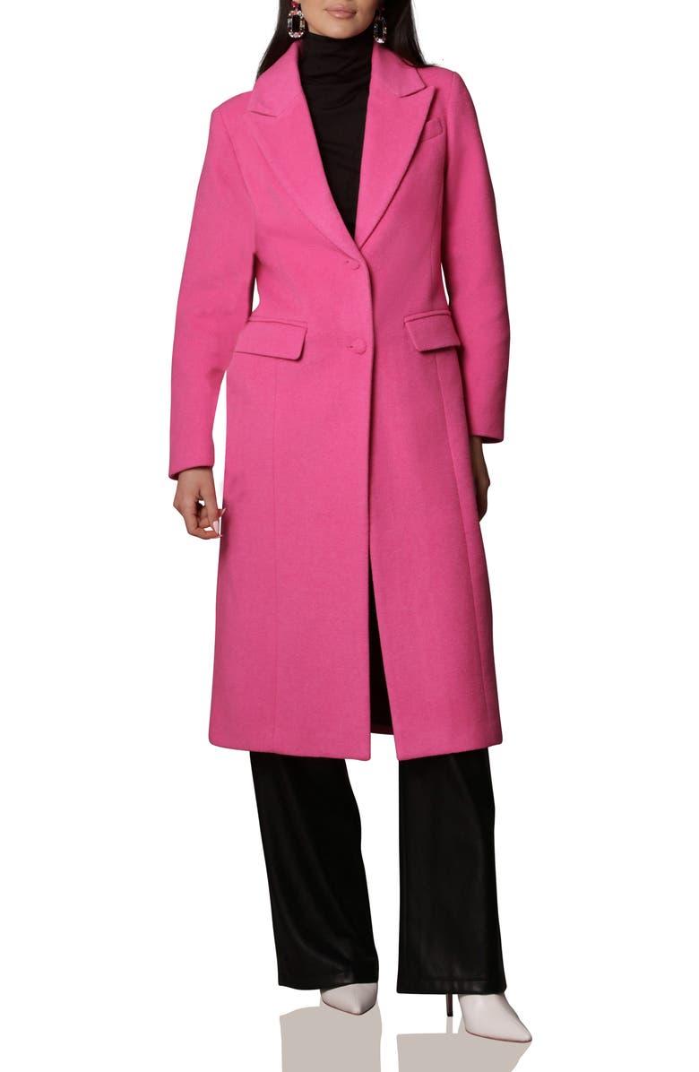 Pink Avec Les Filles Longline Coat 