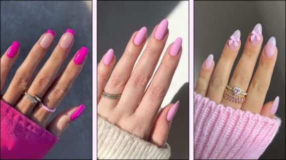 These 50 Cute Pink Nail Ideas Will Give You Major Heart Eyes