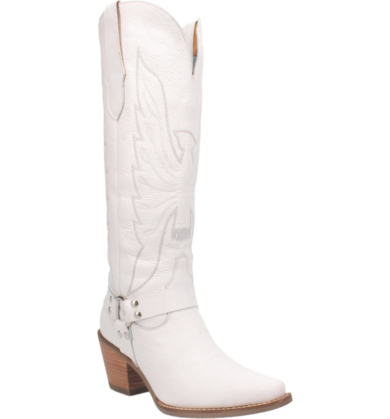 White Dingo Heavens to Betsy Knee High Western Boot 