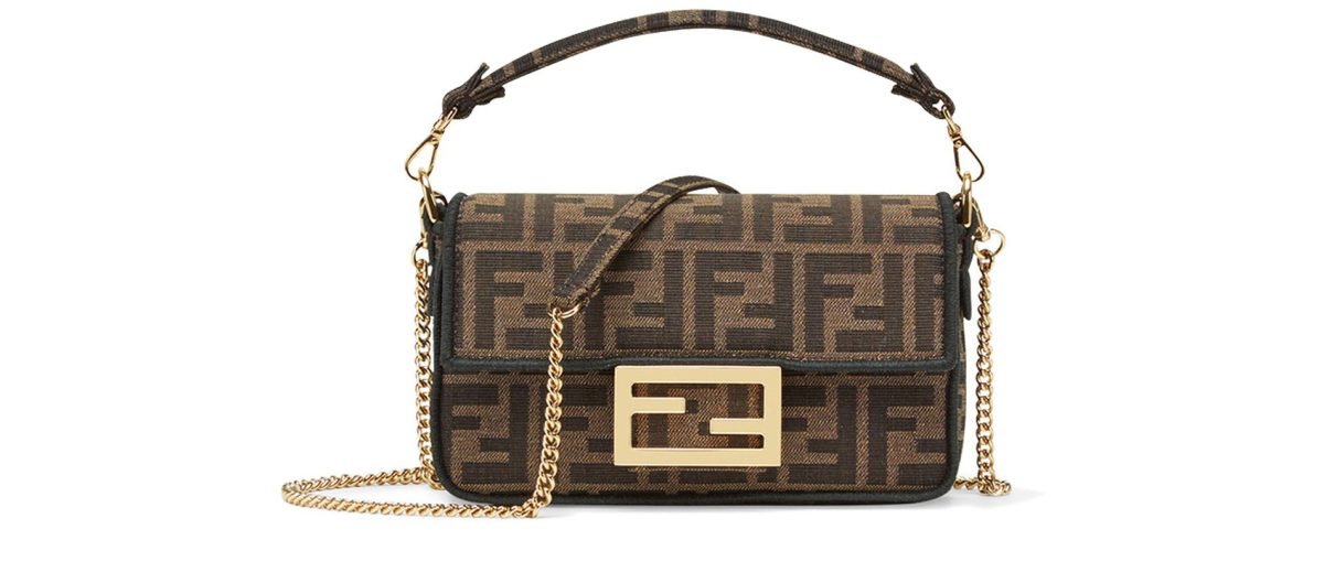 Brown Fendi Baguette bag 