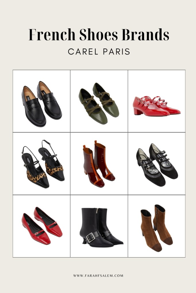 carel shoes, carel paris, french brands shoes