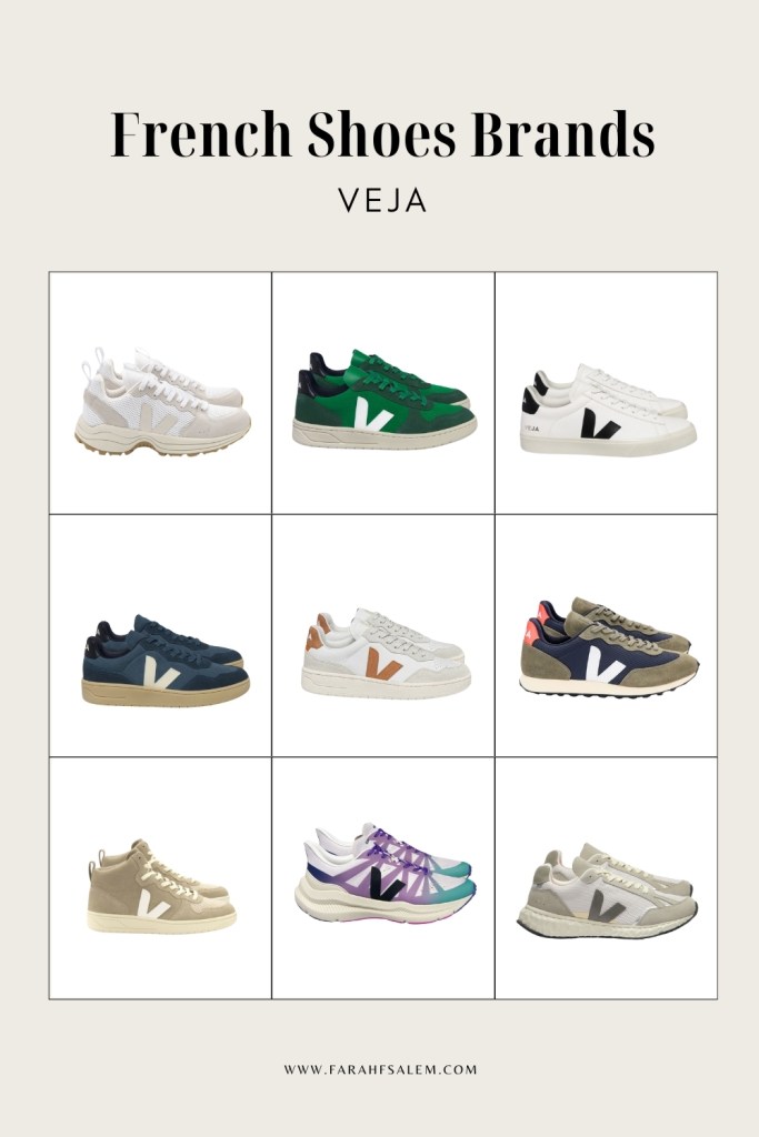 french shoes brands, veja trainers