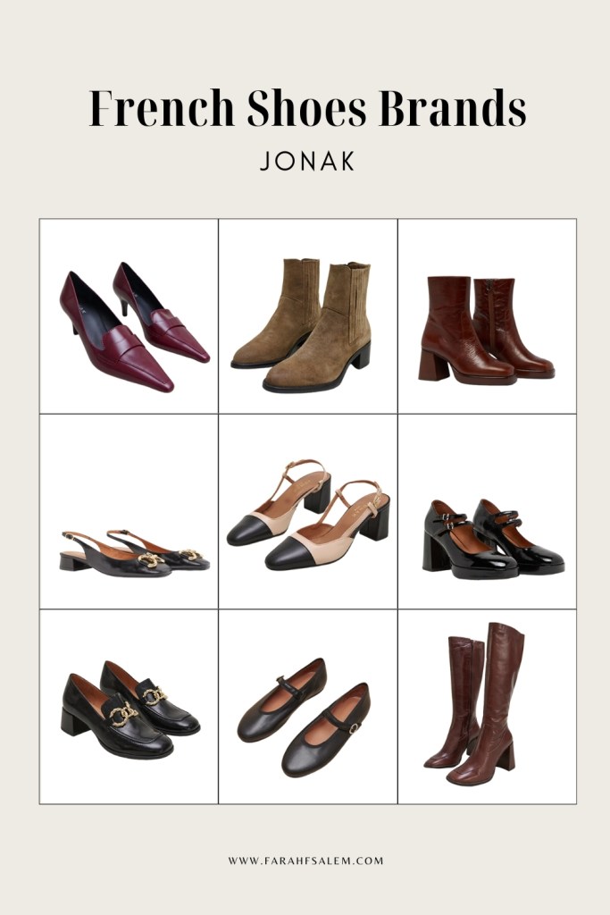 french brands shoes, jonak shoes, affordable french brands