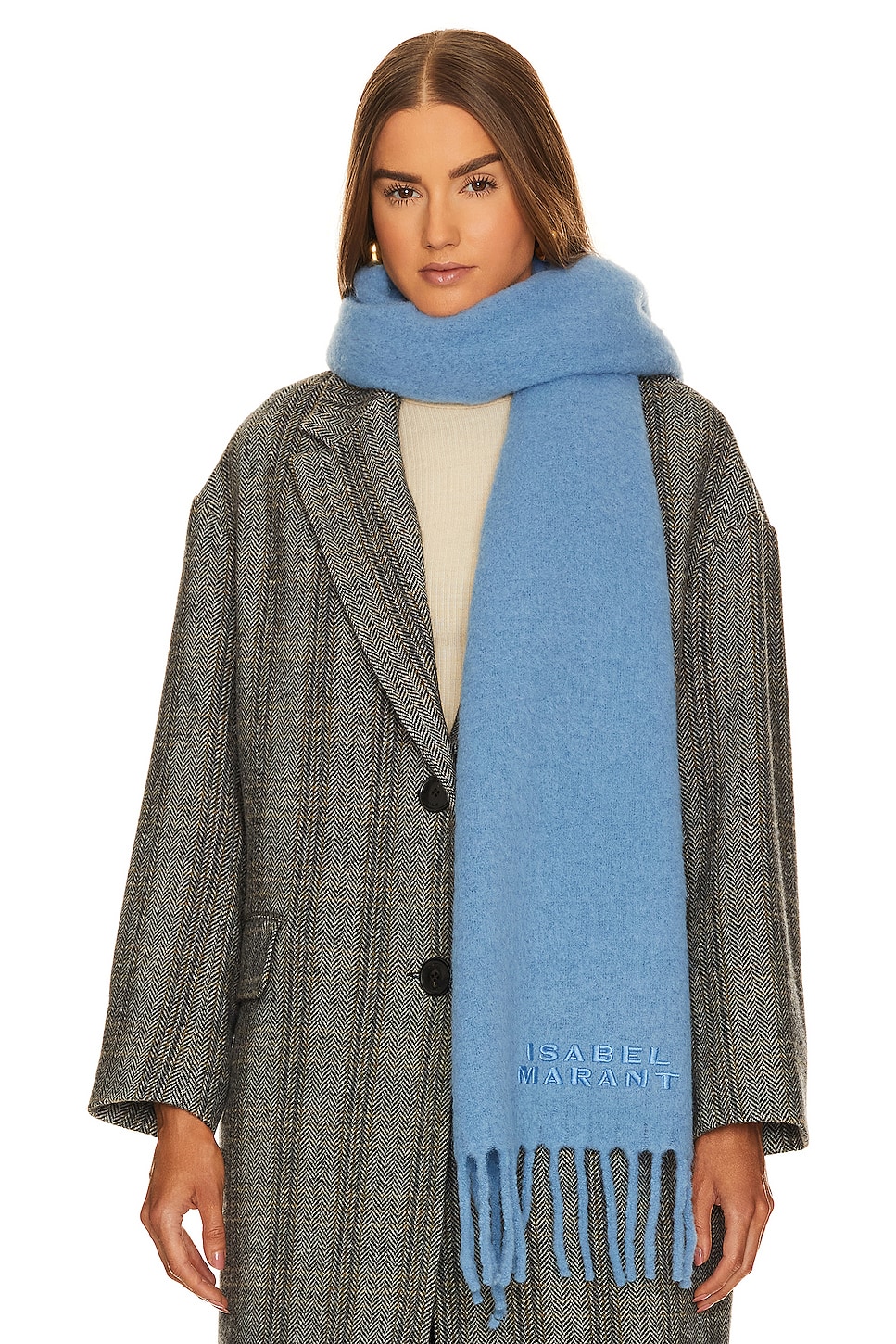 Blue Isabel Marant Firny Scarf 