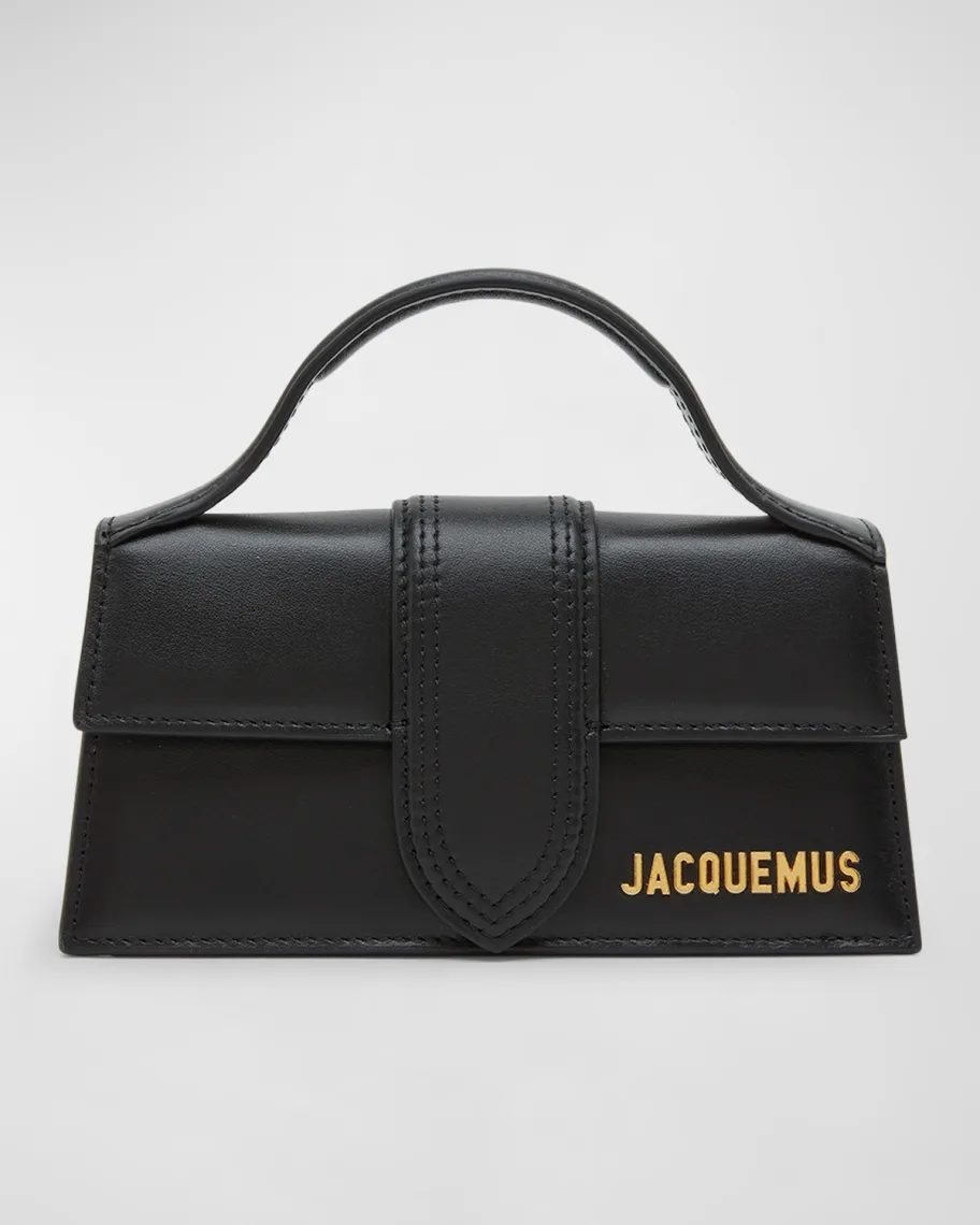 Black Jacquemus Le Bambino Leather Crossbody Bag 