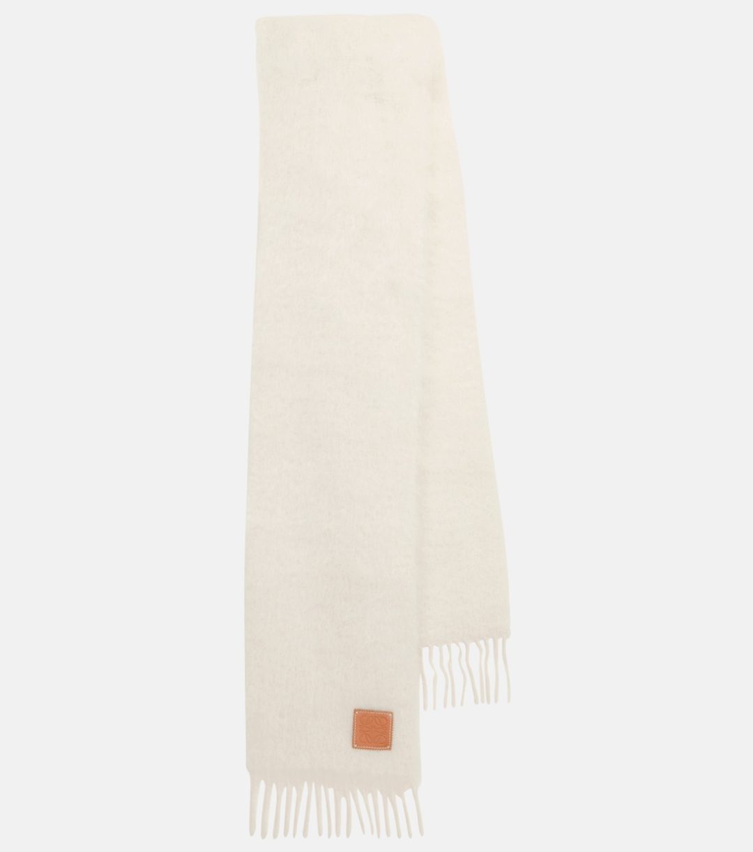 Ivory Loewe Mohair and wool-blend scarf 