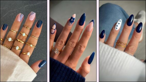 40 Stunning Navy Blue Nail Ideas You Need to Try in 2025