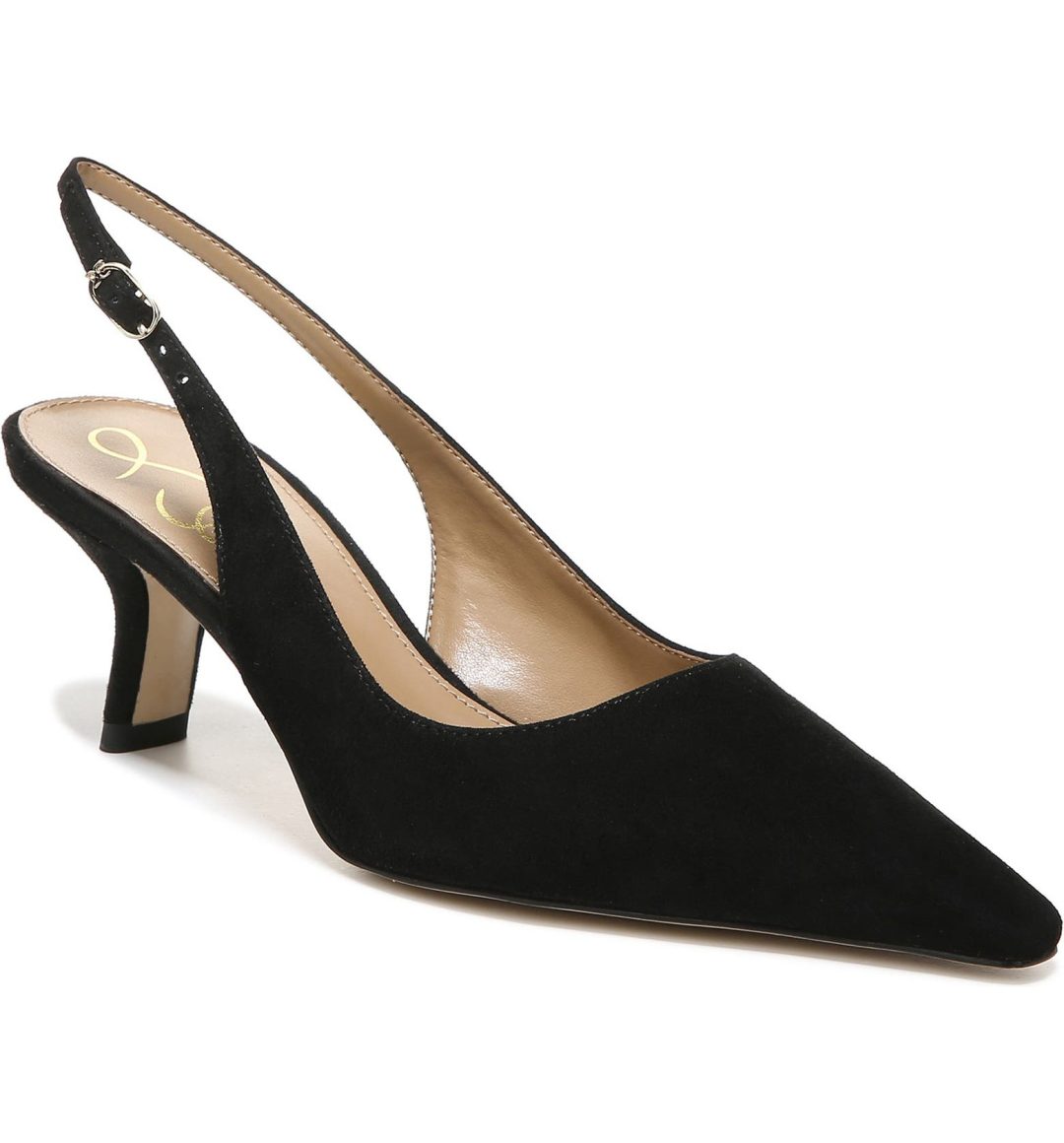 Black Sam Edelman Bianka Slingback Pump 