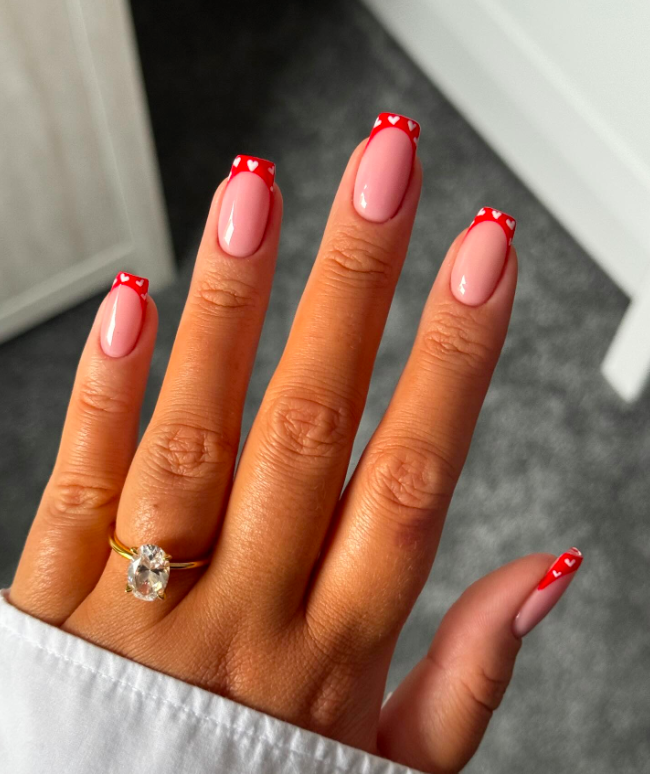 valentines day nails, valentines nails,  valentines day nails 2025, valentine's day nails, valentines day nails designs, valentines day nail acrylic, valentines day nails ideas, valentines day nails short, valentines day nails red