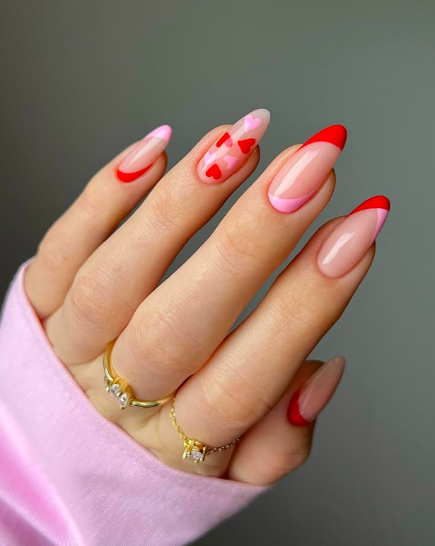 valentines day nails, valentines nails,  valentines day nails 2025, valentine's day nails, valentines day nails designs, valentines day nail acrylic, valentines day nails ideas, valentines day nails almond, valentines day nails pink, heart nails