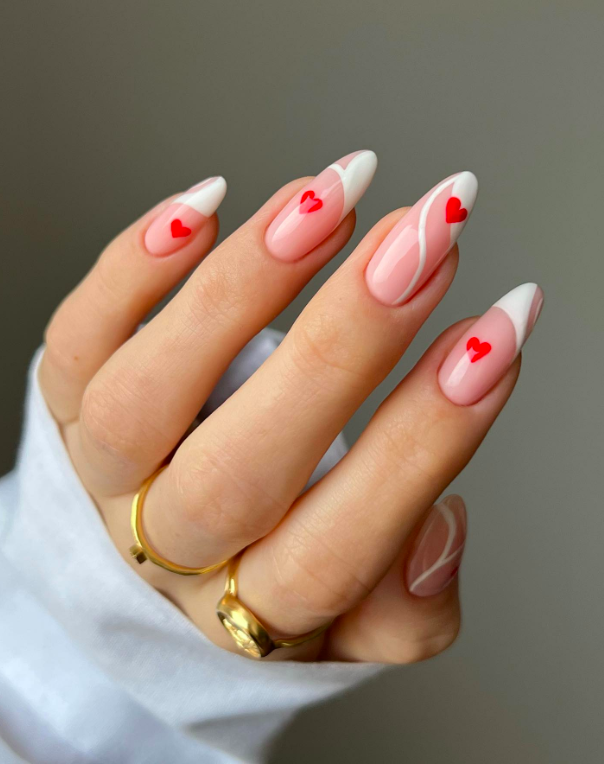 valentines day nails, valentines nails,  valentines day nails 2025, valentine's day nails, valentines day nails designs, valentines day nail acrylic, valentines day nails ideas, valentines day nails almond, valentines day nails white, heart nails