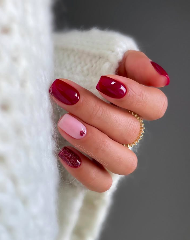 valentines day nails, valentines nails,  valentines day nails 2025, valentine's day nails, valentines day nails designs, valentines day nail acrylic, valentines day nails ideas, valentines day nails square, valentines day nails red