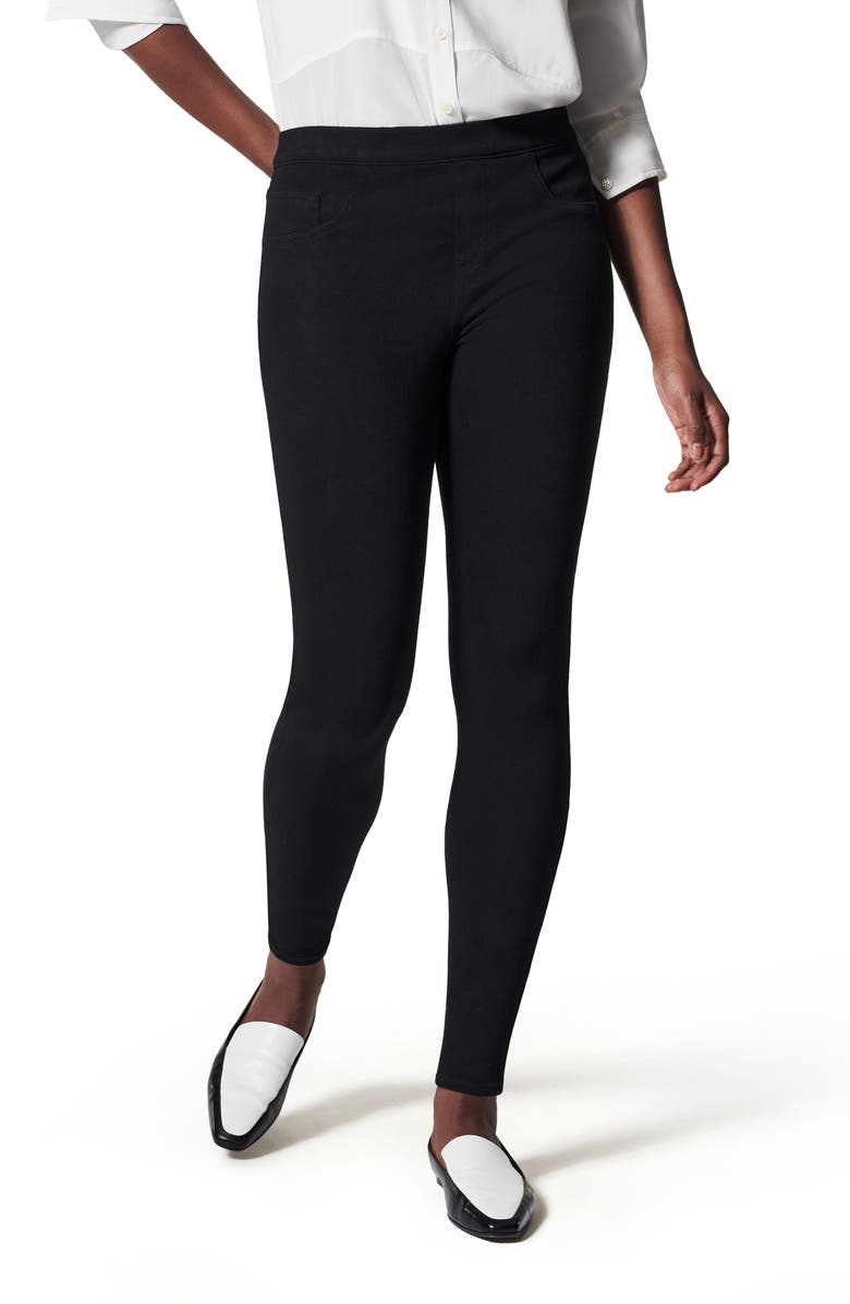 Black Spanx Jean-ish Leggings 