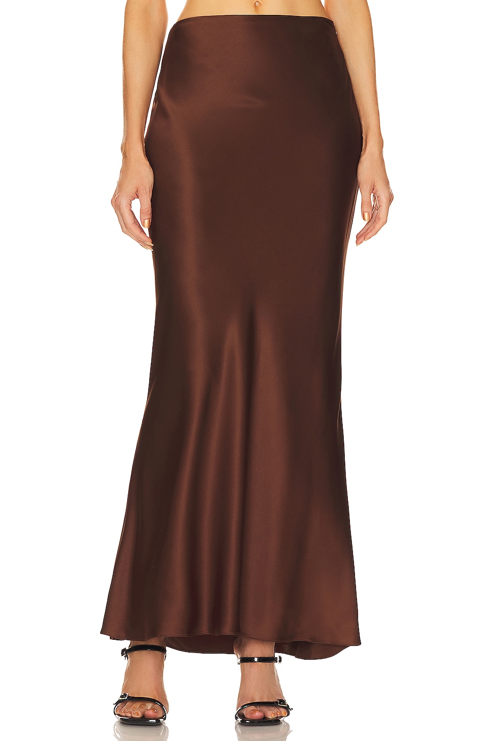 Brown The Sei Bias Maxi Skirt 