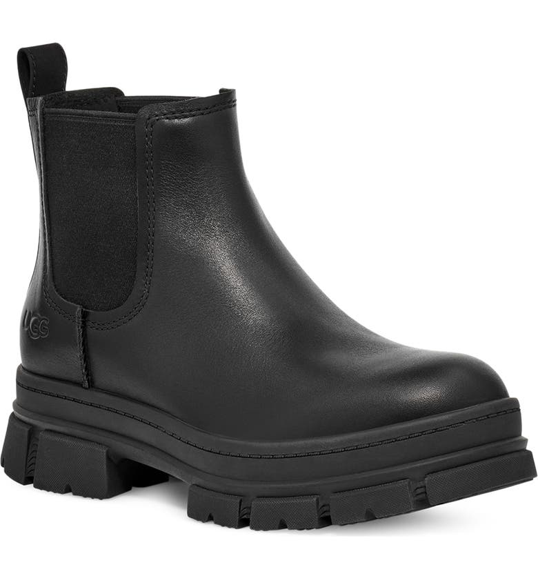 Black UGG Ashton Waterproof Chelsea Boot 