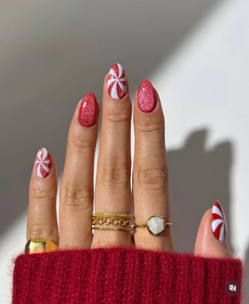 christmas nail ideas for short nails