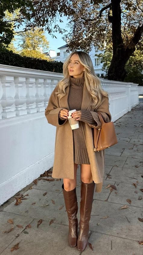 classy winter date night outfits, sweater dress outfit